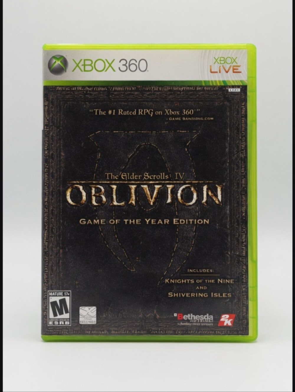 The Elder Scrolls IV Oblivion 🔥 Xbox 360 🎮 Vintage Video Games